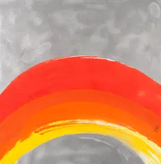Ohne Titel by Otto Piene, Wohl 2002, Gouache, sold Dec 2014