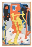 Max Ackermann, Badende, 1943, Tempera