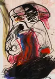 Walter Stöhrer, Ohne Titel, 1986, Mixed media