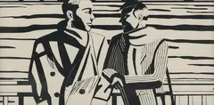3 PM by Alex Katz, 1988, Woodcut, sold Dec 2014
