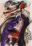 Walter Stöhrer, Ohne Titel, 1986, Mixed media