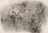 Bernard Schultze, Ohne Titel, 1958, Charcoal