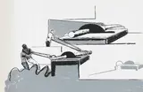Neo Rauch, Ohne Titel, 1996, Silkscreen in colors