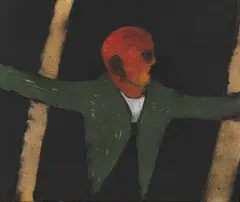 Max Neumann, Ohne Titel, 1994, Tempera
