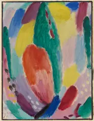 Alexej von Jawlensky, Variation: Frühling, 1917, Oil