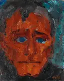 Emil Nolde, Peter P, 1918, Oil on canvas