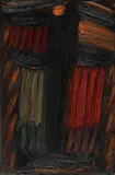 Meditation (März 1936, N. 6) by Alexej von Jawlensky, 1936, Oil on paper, sold Dec 2014