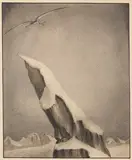 Alfred Kubin, Der Adler, 1903, Pen and India ink drawing