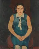 Josef Scharl, Weibliches Bildnis, 1928, Oil