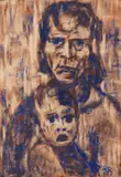 Mutter mit Kind by Christian Rohlfs, 1928, Water-tempera, sold Dec 2014