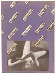 Karl Hermann Trinkaus, Die sexuelle Frage, 1931, Collage