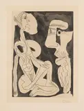 Pablo Picasso, Le Modèle, 1965, Etching and aquatint