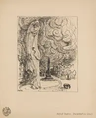 Alfred Kubin, 44 Blätter: Verschiedene Motive, 1912-1944, Lithograph