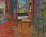 Morgan Russell, Les trois fenêtres, Um 1925, Oil on canvas