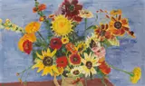 Arnold Balwé, Herbstblumen