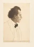 Emil Orlík, Der Komponist Gustav Mahler