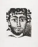 Pablo Picasso, Le Faune, 1958, Etching and aquatint