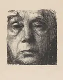 Selbstbildnis by Käthe Kollwitz, 1934, Lithograph, sold Dec 2014