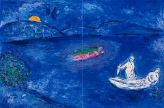 Nachklang by Marc Chagall, 1961, Lithograph in colors, sold Dec 2014