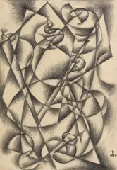 Thomas Ring, Zeichnung 14, 1920, Pencil drawing