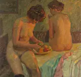Harold Bengen, Nach dem Bade, Um 1900, Oil on canvas