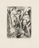 Josef Eberz, Ohne Titel, 1920, Drypoint