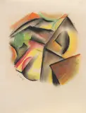 Edmund Fabry, Ohne Titel, 1920, Chalks