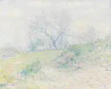 Paul Baum, Bäume im Frühling, 1929/1932, Oil on canvas