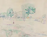 Paul Baum, Holländische Wiesenlandschaft