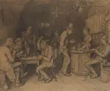 Eduard von Grützner, In der Branntweinschänke