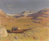 Erich Erler, Sonniger Herbst, Um 1900/1910, Oil on canvas