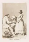 Francisco De Goya, Mejor es holgar, Um 1797/98, Etching