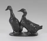 Willy Zügel, Zwei Enten, Bronze