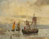 Karl Heffner, Venezianische Bragozzi