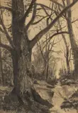Franz Skarbina, Waldweg