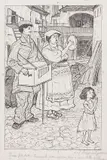Thomas Theodor Heine, Pia Monikas Zukunft - Ein armes Königskind bittet um eine milde Gabe