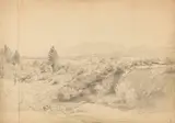 Carl Schweich, Murnau, Pencil drawing