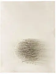 Günther Uecker, Hommage à Fontana I, 1962, Object