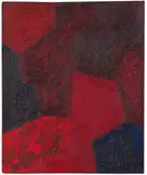 Composition abstraite by Serge Poliakoff, 1962, Oil on canvas, sold Jun 2014