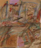 Ohne Titel (Hartfaserbild 85-10) by Imi Knoebel, 1985, Acrylic, sold Jun 2014