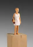 Stephan Balkenhol, Frau mit weißem Kleid
