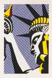 Roy Lichtenstein, I Love Liberty, 1982, Silkscreen in colors