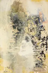 Composition by Paul Jenkins, 1955, Oil on canvas, sold Jun 2014