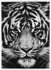 Tiger by Robert Longo, 2012, Pigment print, sold Jun 2014