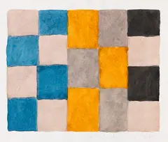 1.6.94#2 by Sean Scully, 1993/94, Watercolor, sold Jun 2014
