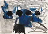 Georg Baselitz, Stillleben, 1978, Watercolor