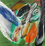 Walter Stöhrer, Marilyn M IV, 1964, Oil on canvas
