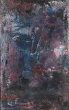 Schwarz a/28 by Fred Thieler, 1968, Mixed media on canvas, sold Jun 2014