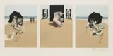 Francis Bacon, Triptychon, 1981, Etching and aquatint in colors