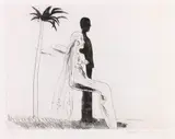 David Hockney, The Marriage, 1962, Etching